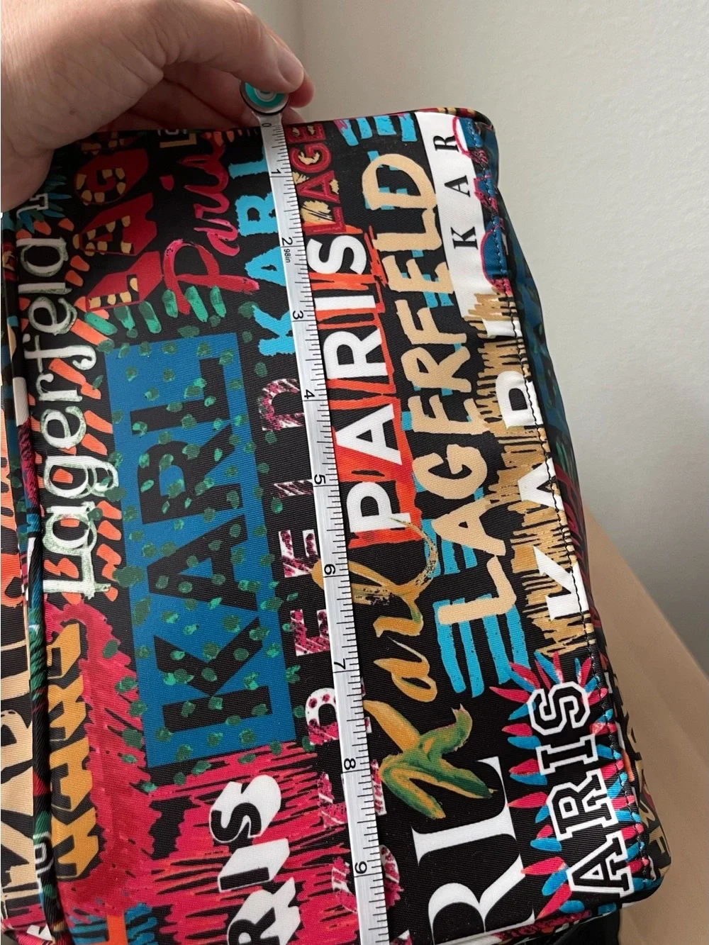 Karl Lagerfeld Paris Multicolor Logo Backpack – NWT